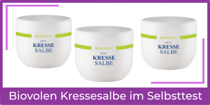 Biovolen Kressesalbe Test